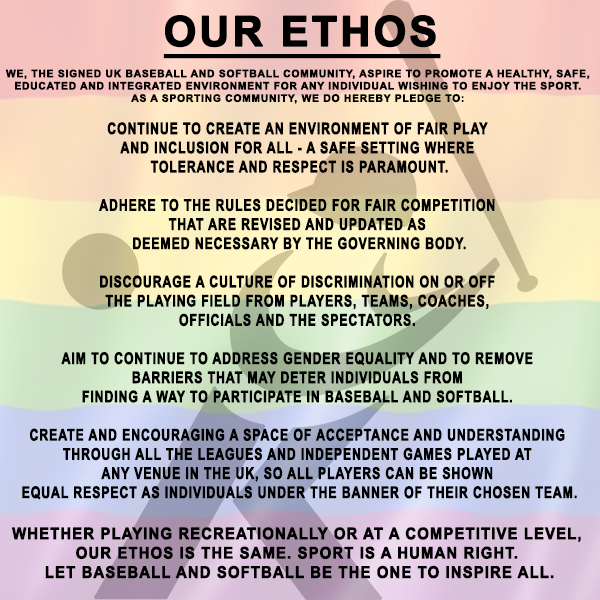 BaseballSoftballUK LGBT Ethos ()