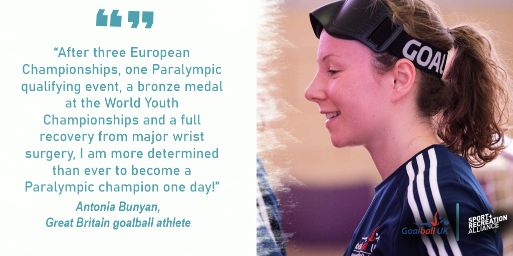 Goalball quote ()